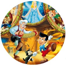 24678d Disc vafa Pinocchio d14cm